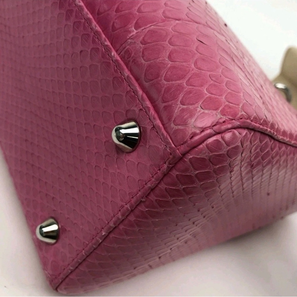 Dior Large Lady Dior Python 2Way Bag - Picture 12 of 16